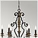Quoizel Qz / marquette6 / a - Lampadario, In Bronzo Dorato, Con 6 Lampadine, 71,1 X 71,1 X 96,5 Cm - Foto miniatura 4