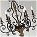 Quoizel Qz / marquette6 / a - Lampadario, In Bronzo Dorato, Con 6 Lampadine, 71,1 X 71,1 X 96,5 Cm - Foto miniatura 5