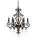 Quoizel Qz / marquette6 / a - Lampadario, In Bronzo Dorato, Con 6 Lampadine, 71,1 X 71,1 X 96,5 Cm - Foto miniatura 6