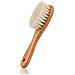 Spazzola Capelli Del Bambino Con Manico In Legno E Molle Eccellente Di Capra Setole (burlywood)  - Foto miniatura 1