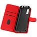 Custodia Per Xiaomi Redmi Note 10 Pro Con Portacarte E Funzione Supporto Rossa - Foto miniatura 1