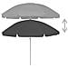 Ombrellone da Spiaggia Antracite 240 cm - Foto miniatura 3