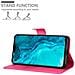 Custodia Compatibile Con Honor 9x Lite In Rosa Vivo - Coperchio Protettiva Con Chiusura Magnetica, Funzione Stand E Tasca Per Le Carte - Foto miniatura 3