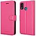 Custodia Compatibile Con Honor 9x Lite In Rosa Vivo - Coperchio Protettiva Con Chiusura Magnetica, Funzione Stand E Tasca Per Le Carte - Foto miniatura 8