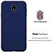 Custodia Compatibile Con Samsung Galaxy J3 2017 Eu Version In Candy Blu Scuro - Coperchio Protettivo In Silicone Tpu Flessibile - Foto miniatura 8