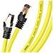 Cavo Di Rete Ethernet Supporta Fino A 2 Ghz / 2000 Mhz | Connettori Rj45 | Trasmissione Dati 40 Gigabit 5 Metri Colore Giallo - Foto miniatura 1
