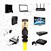 Cavo Di Rete Ethernet Supporta Fino A 2 Ghz / 2000 Mhz | Connettori Rj45 | Trasmissione Dati 40 Gigabit 5 Metri Colore Giallo - Foto miniatura 3