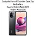 Thunder Custodia Tpu Silicone Cover Case Per Xiaomi Redmi Note 10 - Note 10s Black - Foto miniatura 1