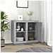 Credenza Grigio Sonoma 80x40x75 Cm - Foto miniatura 3