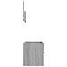 Set Mobili Da Bagno 2 Pz Grigio Sonoma In Legno Multistrato - Foto miniatura 8