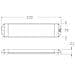 Plafoniera In Plasticaa 32 Led Da Appoggio Con Interruttore. Alim. 12/24v. Consumo 9w, Illuminazione A Luce Calda (2900-3200k) Equivalente A 80w Standard. Dim. Mm. 330x70x22h. - Foto miniatura 2