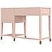 Westerleigh Scrivania Per Computer Con Alzata In Mdf Rosa - Foto miniatura 10