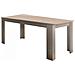 Tavolo Allungabile Natan, Consolle Allungabile Fino A 12 Posti, Consolle Estensibile 100% Made In Italy, Cm 160/210x90h75, Olmo Perla - Foto miniatura 2