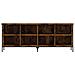 Scarpiera Rovere Fumo 131x35x50 Cm In Legno Multistrato - Foto miniatura 9