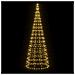 Luce Albero di Natale su Pennone 550LED Bianco Caldo 300cm - Foto miniatura 3