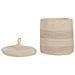 Set Di 2 Cestini Silopi Cotone Beige Chiaro - Foto miniatura 3