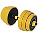 Set Manubri da 25kg (4x2.5kg+4x2kg+4x1.5kg) Bilanciere Pesi Fitness Allenamento - Foto miniatura 4