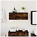 Armadietto Bagno Rovere Fumo 80x25x30 Cm In Legno Multistrato - Foto miniatura 3