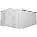 Garage Deposito Lamiera Box In Acciaio Zincato 360x430cm X H2.10m - 185kg - 15,48mq - Bianco - Foto miniatura 10