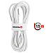 Cavo Usb-c A Lightning Design Intrecciato Anti Groviglio, Bianco - Foto miniatura 5