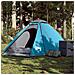 Tenda da Campeggio a Cupola per 4 Persone Blu Impermeabile - Foto miniatura 1