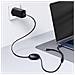 Bright Mirror Series Cavo Usb-c Retrattile - 2 X Usb-c 100w 1m - Nero - Foto miniatura 5