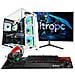 Pc Gaming Pack Diamond Bianco - I7-12700kf, Rtx 5060 8 Gb, 32 Gb Ddr4, 2 Tb M2, Win11, Monitor 27"" Fhd 300hz Curvo E Accessori Gaming Completi - Pronto Per Giocare - Foto miniatura 1