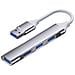 Adattatore Usb Type-c A 4 Porte Usb 2.0: Espandi La Tua Connettività Grey - Foto miniatura 3
