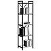 Libreria Grigio sonoma 40 x 30 x 153 cm Legno multistrato - Foto miniatura 3