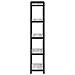 Libreria Grigio sonoma 40 x 30 x 153 cm Legno multistrato - Foto miniatura 6