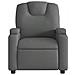 Poltrona reclinabile in tessuto grigio scuro - Foto miniatura 6