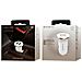 Caricatore Per Auto Rapido Con 2 Porte Usb 5v / 2.1a, Bianco - Foto miniatura 3