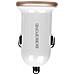 Caricatore Per Auto Rapido Con 2 Porte Usb 5v / 2.1a, Bianco - Foto miniatura 1