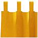 Tende con tende 2 pcs giallo senape 140 x 140 cm Velluto - Foto miniatura 5