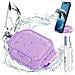 Custodia Protettiva In Tpu Con Penna Per La Pulizia Compatibile Con Apple Airpods Pro 3 - Antiurto E Impermeabile Purple - Foto miniatura 1