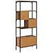 Libreria Legno vecchio 76 x 33 x 188,5 cm Legno multistrato - Foto miniatura 7