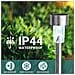 Luci Solari Da Giardino In Acciaio Inox 4.5cm Luce Bianca (confezione Da 10) - Illuminazione Esterna Per Giardino E Paesaggio - Foto miniatura 5