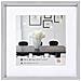 Steel Style Cornice In Plastica 20x20 Argento - Foto miniatura 1