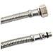 Flessibile In Acciaio Inox Dn8  300mm  M10  Certificato Dvgw Per Acqua Potabile - Foto miniatura 1