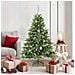 Albero di Natale artificiale con 150 LED Verde 150 cm PE e PVC - Foto miniatura 2