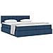 Letto con Contenitore Blu 180 x 200 cm Pelle Sintetica - Foto miniatura 3