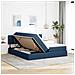 Letto con Contenitore Blu 180 x 200 cm Pelle Sintetica - Foto miniatura 4