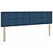 Letto con Contenitore Blu 180 x 200 cm Pelle Sintetica - Foto miniatura 9
