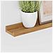Scaffale da parete con lo scaffale 4 pcs Marrone 100 x 9 x 3 cm - Foto miniatura 5