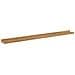 Scaffale da parete con lo scaffale 4 pcs Marrone 100 x 9 x 3 cm - Foto miniatura 6