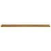 Scaffale da parete con lo scaffale 4 pcs Marrone 100 x 9 x 3 cm - Foto miniatura 7