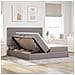 Letto con luci a strisce a LED Talpa 180 x 200 cm Tessuto - Foto miniatura 5