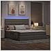 Letto con luci a strisce a LED Talpa 180 x 200 cm Tessuto - Foto miniatura 6