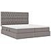 Letto con luci a strisce a LED Talpa 180 x 200 cm Tessuto - Foto miniatura 7
