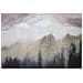 Dipinto Su Tela Pink Mountain Astratto Rosa, Bianco E Nero 80x60 Cm - Foto miniatura 3